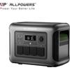 ALLPOWERS R1500 LITE: stazione di alimentazione portatile con batteria LiFePO4 da 1056 Wh, potenza di 1600 W (3200 W in picco), uscita CA, generatore solare per campeggio e camper.