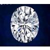 harshj_0 Gemma Sciolto Moissanite Taglio Ovale VVS1 D Colore Brillante M32