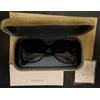 Gucci Occhiali da sole Gucci GG0472S 001 nero 56 17-145 logo laterale con custodia ...