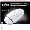Braun Silk·Expert Mini Epilatore Luce Pulsata con Rasoio, PL1104 Bianco | Depilatore Corpo Donna con Rasoio Gillette Venus, Epilazione Laser Peli Donna a Casa, Riduzione Permanente dei Peli