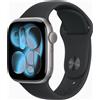 Apple Watch 11 GPS Alu Space Grey 46mm Sport Band Black M/L