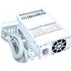 Eurowagens 400W Alimentatore 1U Modulare PSU Low Noise Protezione Sovracorrente