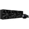 NZXT Kraken 360 - RL-KN360-B1 - Raffreddamento a liquido CPU AIO 360 mm - Display LCD quadrato da 1,54 personalizzabile - Pompa ad alte prestazioni - 3 ventole F120P - Nero