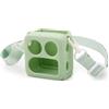 XBERSTAR Custodia protettiva in silicone per Yoto Mini, per lettore audio per bambini, con cinghie, colore: verde