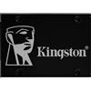 Kingston KC600 SSD SKC600/256G SSD Interno 2.5 SATA Rev 3.0, 3D TLC, Crittografia XTS AES a 256-bit