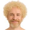 TK Gruppe Timo Klingler Parrucca Afro riccia Stile Mullet retrò per Carnevale e Feste in Maschera Anni 80 90 Blond