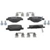 FERODO Kit pastiglie freni Posteriore con segnalatore acustico usura con accessori FDB5212 Compatibilità con FIAT TIPO 2 volumi/Coda spiovente 356 TIPO Tre volumi 356 TIPO Station wagon 356