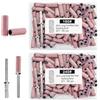 flintronic 200 Pezzi Nastri Abrasivi Manicure, mini 180# 240# Levigatura Bande, con 4 punte da trapano da 3/32 di pollice aggiornabili, adatte per appassionati di unghie