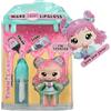 Yummiland Lip Gloss Doll - Susie Sour Straw - Include Kit di Lucidalabbra Fai da te, Età 4+