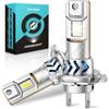 KOYOSO lampadine H7 LED 140W 70000LM Plug&Play Sostituzione per Alogena | 1:1 Halogen Size Design, CANBUS Ready,6500K Bianco,IP68,Ventola ad alta velocità,No Adapter Required, Pacco da 2