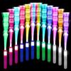 Kangtaixin 12 bastoncini luminosi colorati in fibra di vetro - Grande asta luminosa a LED, 3 modalità di colore lampeggiante, per bambini, Natale, concerti, matrimoni, feste