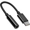 Joyroom Adattatore Joyroom da USB-C a 3,5 mm - Nero