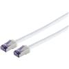 S-CONN maximum connectivity Cavo patch Cat. 6A SuperFlex S/FTP bianco, per connessioni multiple - Cavo di rete