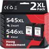 Merkloos Cartucce d'inchiostro compatibili per Canon PG 545 e CL 546XL