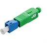 Lustrens Adattatore in fibra ottica SC/APC maschio a LC/APC femmina, connettore ibrido simplex single-mode, con bassa perdita di inserzione
