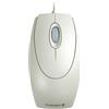 Lustrens Mouse ottica cablata WheelMouse, adatta sia per destrorsi che per mancini, color grigio chiaro