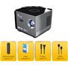 OEM Proiettore, Android 11, Wi-Fi dual-band, colore: nero, alimentazione: 100V-240V, spina di tipo EU