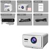 OEM Proiettore, 2500 lumen ANSI, supporta la risoluzione 4K, modello D9W Mini