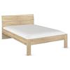 Rauch Flexx - Letto in legno di quercia Sonoma, 209 x 145 x 90 cm