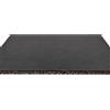 ION fitness Pavimentazione in Gomma Continua 20 mm 100 x 100 cm Nero Opaco