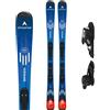 DYNASTAR Sci TEAM SPEED 100-130 KID-X + Attacchi KID 4 GW B76 BLACK Junior