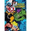 Afie CSN1409 - Set di 25 cartoline Marvel Avengers, supereroi Hulk, Capitan America, Saint Nicolas, 6 dicembre, con licenza ufficiale, formato 10,5 x 15 cm, da collezione per bambini e A.P.E.L.