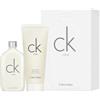 Calvin Klein Cofanetto Ck One Eau De Toilette Unisex 50ml + Body Wash 100ml