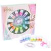 Nice Group Rainbow Nails Set Nail Art Per Bambini 12 Smalti Colorati + Stickers + Gemme Adesive Atossici Senza Parabeni