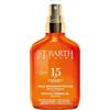 Ligne St.barth Crema Solare Spf 15 Spray Huile Bronzante Roucou Protezione Media 100ml