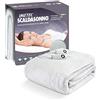 Imetec 16176A Scaldasonno Sensitive Matrimoniale, si Adatta ai Cambi di Temperatura, Morbido Peluche, Coprimaterasso Maxi 190 x 160, Electro Block, 6 Temperature, Timer, Risparmio Energetico, Lavabile