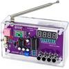 JoyousMall Progetto di saldatura radio FM per principianti 87-108MHz (con caso) | Schermo LCD trasparente, sintonizzazione 87-108 MHz, montaggio semplice, ideale per studenti, hobbisti