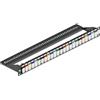LEVITON Pannello Patch Leviton 1U Nero [MMCPNLX24SIJ2DCI]