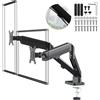 MACLEAN Supporto monitor Maclean MC-134 Da tavolo per 2 schermi 17-32'' max 10kg Nero [MC-134]