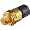 HELLA 6ZT 007 837-101 Termocontatto, Ventola radiatore, 12V, 3a... poli, Spina rotonda, avvitato, Uscita doppia/Contatto di chiusura