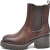IF FASHION Stivali Stivaletti Anfibi Scarpe Chelsea da Donna Con Tacco Platform GA015