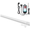 Sonnewelt 240W riscaldatore per serre con termostato ，greenhouse Riscaldatore elettrico per serre con funzione di timer, programma e ciclo, ideale per armadi e serre