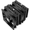 THERMALRIGHT Phantom Spirit 120 SE Nero Raffreddatore CPU, 7 Heatpipes Raffreddatore CPU, due ventole PWM da 120mm, Tecnologia AGHP 4.0, per AM4/AM5 & Intel LGA1851/1700/1150/1151/1200