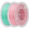 Creality Hyper PLA RFID Filamento 1,75 mm | Fino a 600 mm/s, Set Multicolore 2 kg (Blu Verdastro & Rosa Orchidea), 2×1 kg, compatibile con K2 Plus e CFS