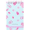 Nurse is Love Taccuino Tascabile per Infermiere | Quaderno Mini A7 Rigido | Per OSS e Sanitarie, Quaderno Mini per Appunti a Quadretti con Doppia Spirale e Fascia Elastica (8 × 12 cm)