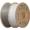 Creality Hyper ABS Filamento 1,75 mm, 2 kg (Grigio + Bianco), Stampa fino a 350 mm/s, Elevata Resistenza agli Urti, Anti-Intasamento