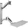 DIGITUS Supporto a parete per monitor e tastiera 17-27" 8KG VESA 100