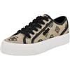 Guess Moxea - Scarpe da Donna, Logo Nero Naturale Chiaro 111, 40 EU | Scarpe da festa