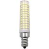 TYKGSQIP Lampadario in cristallo di mais a LED dimmerabile da 15 W E14 E12 E11 BA15D G9, lampada in ceramica da 136 LED, 110 V 220 V. 1 pz. E12 15 W 220 V, bianco freddo