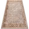 rugsx Tappeto in lana NAIN soggiorno camera grigio/marrone 80x150 cm