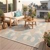 Pergamon Tappeto Outdoor Panama Resistente Etnico Naturale Tessitura Piatta