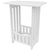 Generic Tavolino da comodino con 23 ripiani stretti design e libreria, scaffale per riporre in modo funzionale in varie stanze (livello singolo)