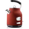 Westinghouse Retro Electric Kettle 1,7 litri, rosso