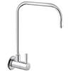 Termoidraulica RV Rubinetto 1 via a muro cromo nichelato attacco 6mm