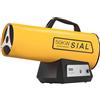 SIAL Cannone riscaldatore a gas da 50kW, soffiatore riscaldante a gas, soffiatore ad aria calda, riscaldatore da cantiere, generatore di aria calda, dispositivo di riscaldamento a gas, radiatore