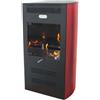 Stufa a Bioetanolo da Interno 3kW Ventilata Karlsen Elegance Bordeaux